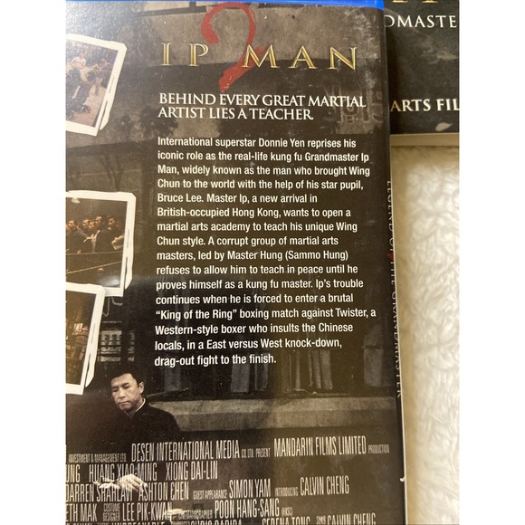 IP Man Part 1 2 & IP Man The Final Fight (NIP) Dvd Blu Ray Lot Of 3 Martial Arts - Picture 9 of 16